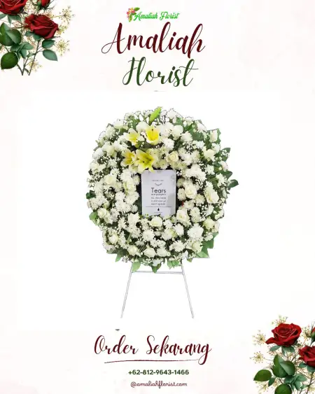 Krans Bunga Duka Kebon Gede
